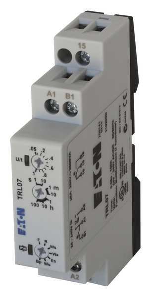 Time Delay Relay, 24 to 240VAC/DC, 8A, SPDT