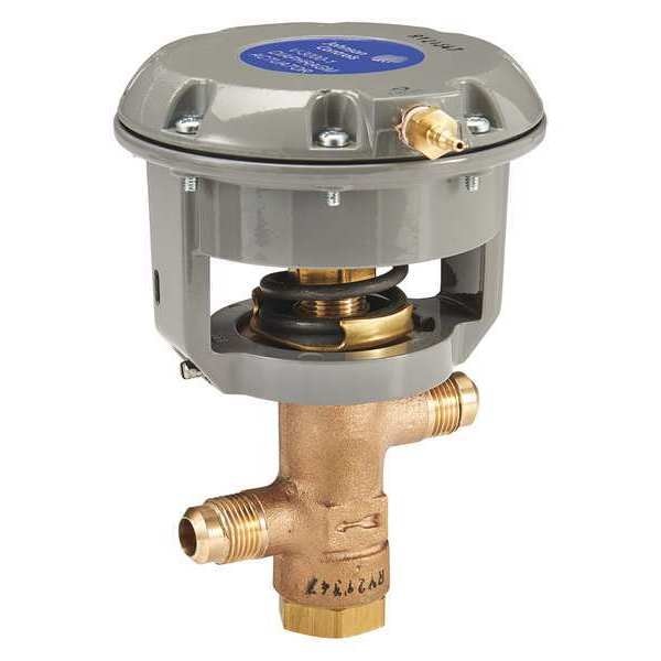 Pneumatic Flare Valve, Brass, 1/2 in.