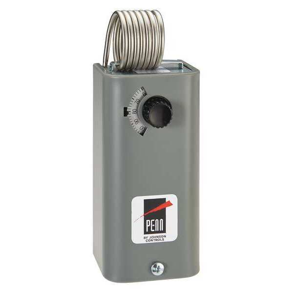 Line Volt Mechanical Tstat, Open/Close on Rise, SPDT, 120/208/240VAC