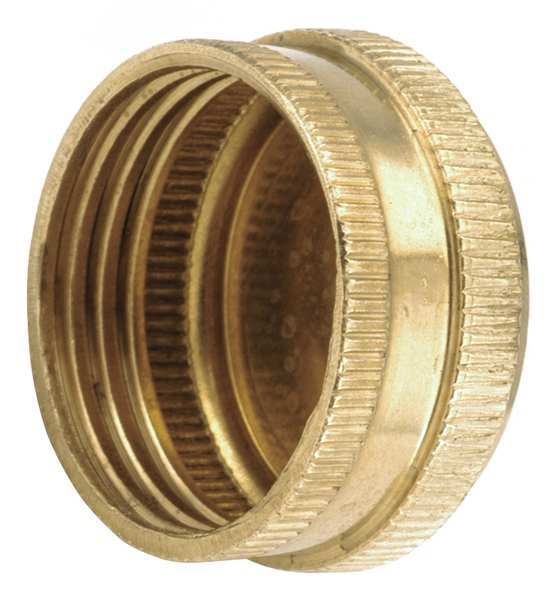 Cap, Low Lead Brass, 500 psi, 3/4 in.GHT