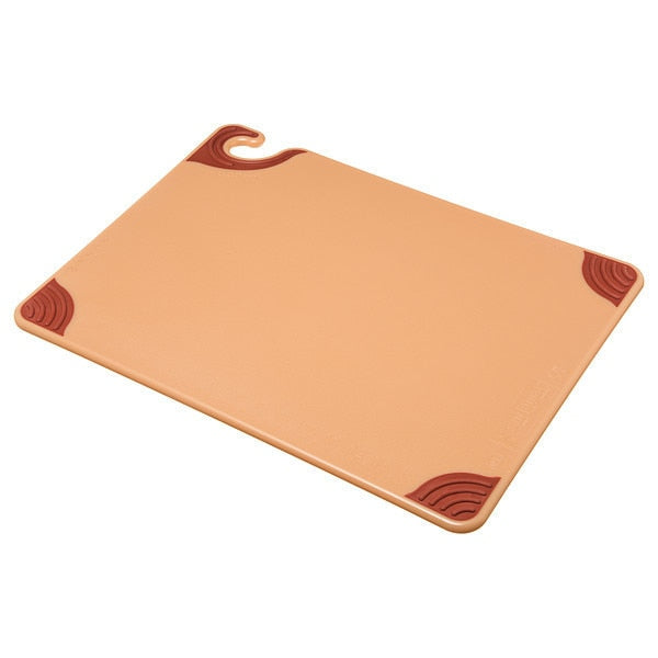 Cutting Board w/Grips, 15 x 20 In, Brown
