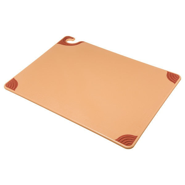 Cutting Board w/Grips, 18 x 24 In, Brown