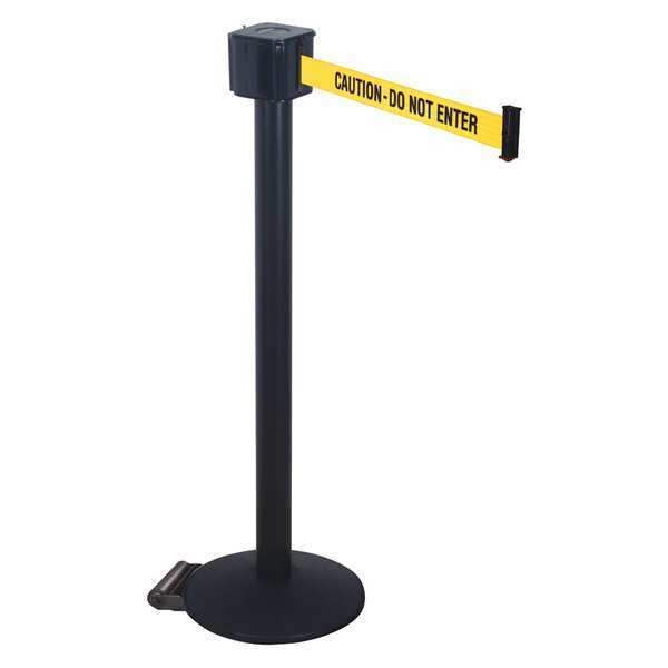 Barrier Post with Belt, 40 In. H, 30 ft. L