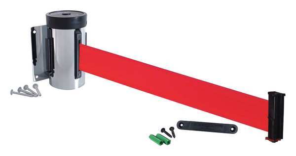 Wall Barrier, 10ft Red Belt