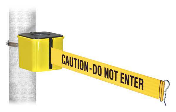 Warehouse Barrier, 15ft CAUTION DO NOT EN