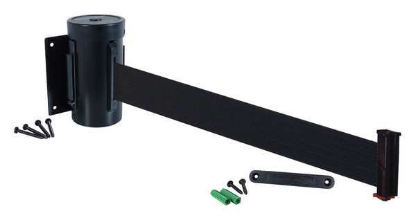 Wall Barrier, 10ft Black Belt