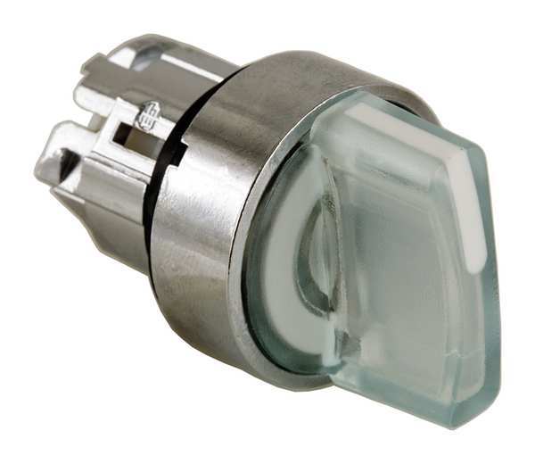 Illum Selector Switch, 2 Pos, 22mm, White