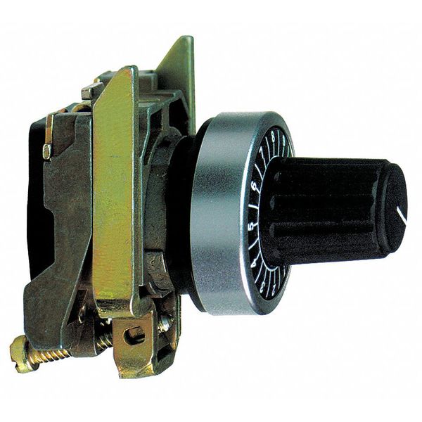 Push Button Operator, 22mm, Black