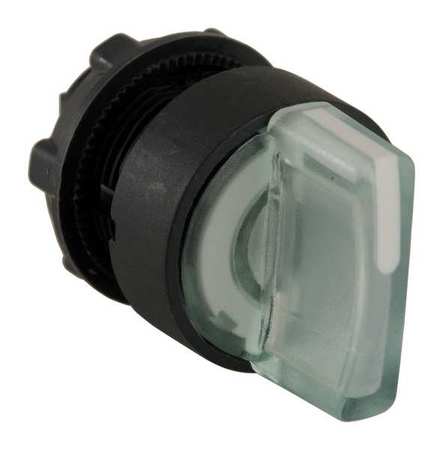 Illum Selector Switch, 3 Pos, 22mm, White