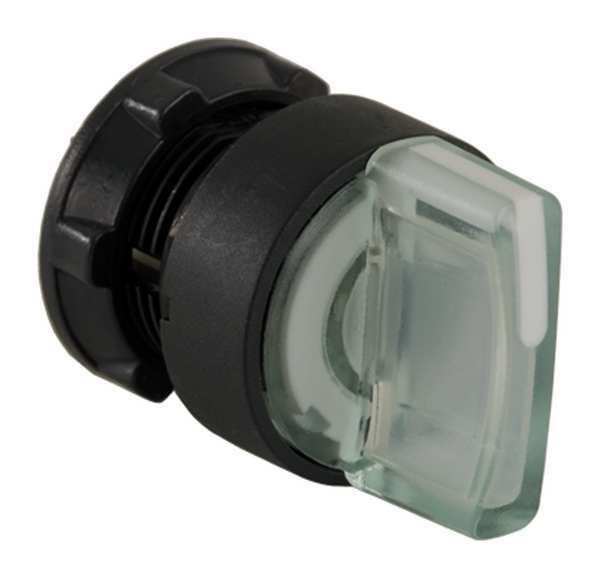 Illum Selector Switch, 3 Pos, 22mm, White