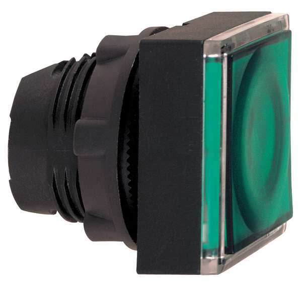 Illuminated Push Button Operator, 22 mm, Green