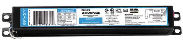 80 to 82 Watts, 2 or 3 Lamps, Electronic Ballast