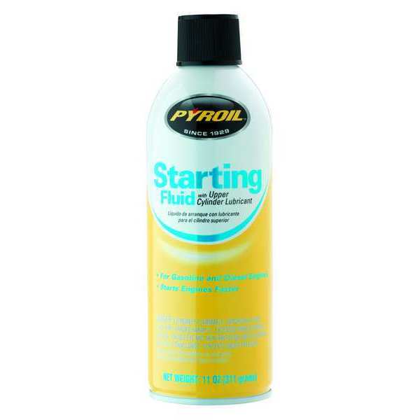 Starting Fluid, Aerosol Can, 11 oz, Diesel Engines/Gasoline Engines, 2-Cycle