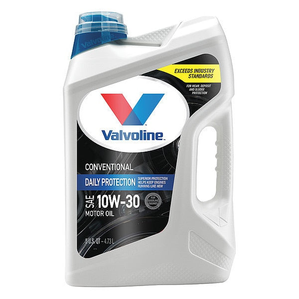 Conventional Motor Oil, 10W-30, 5 Qt