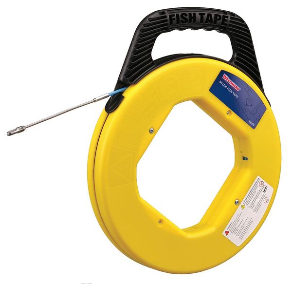 Non-Conductive Fish Tape, 5/32 in x 50 ft