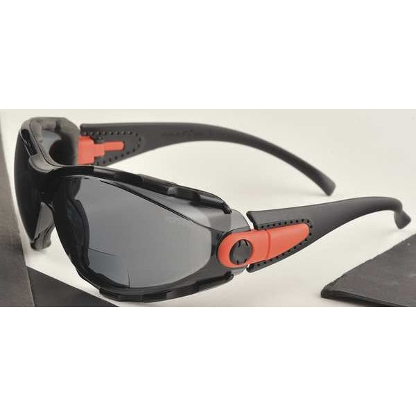 Reading Glasses, +2.0, Gray, Polycarbonate
