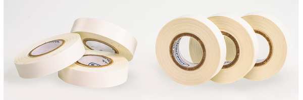 Label Tape, White, 1/2 in., PK6