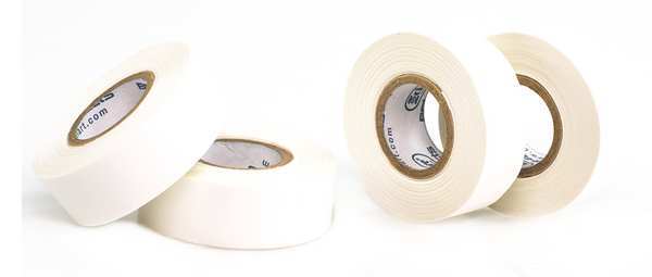 Label Tape, White, 3/4 in., PK4