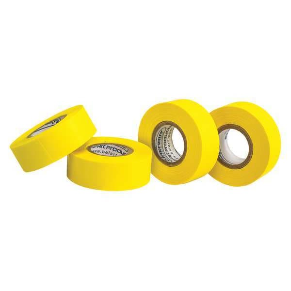 Label Tape, Yellow, 3/4 in., PK4