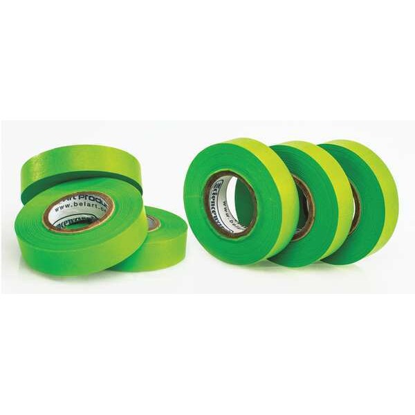 Label Tape, Green, 1/2 in., PK6