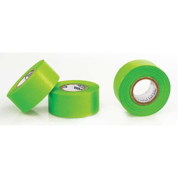 Label Tape, Green, 1 in., PK3