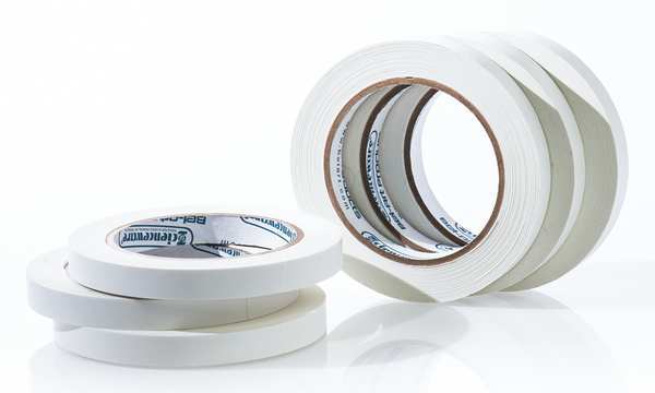 Label Tape, White, 1/2 in., PK6