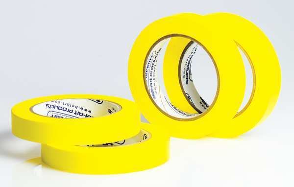 Label Tape, Yellow, 3/4 in., PK4