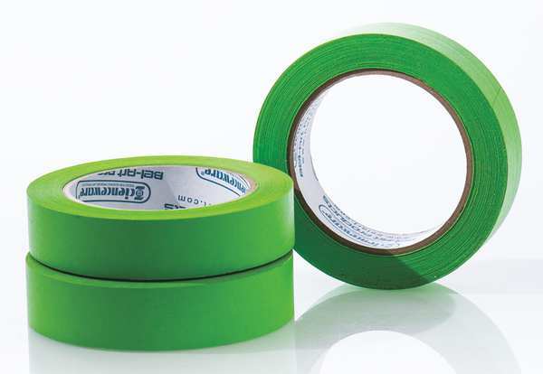 Label Tape, Green, 1 in., PK3