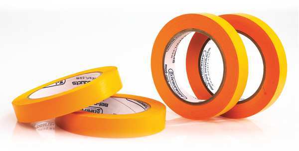 Label Tape, Orange, 3/4 in., PK4