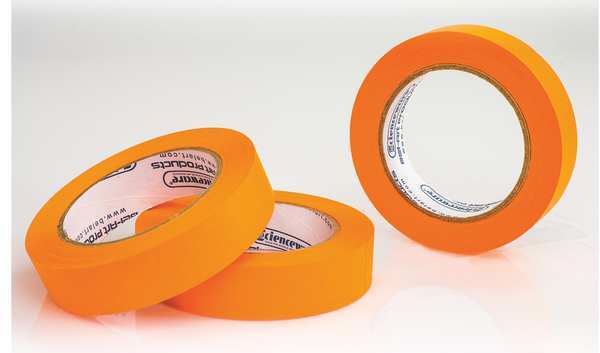 Label Tape, Orange, 1 in., PK3