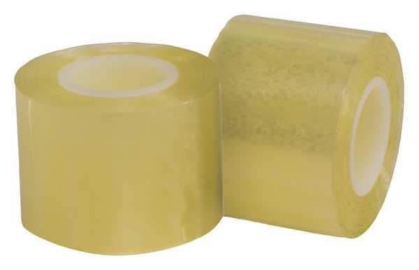 Label Tape, Clear, 1-1/2 in., PK2