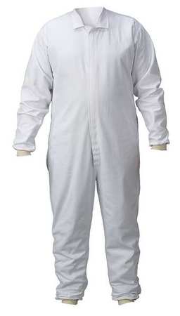Lab Coverall, Chest Sz 64, 62x30, White
