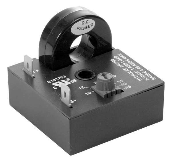 Current Sens Relay, 6 to 30A, Self Powered