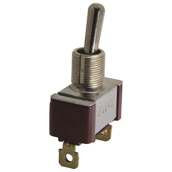 Toggle Switch, SPST, 2 Connections, On/Off, 3/4 hp, 10A @ 250V AC, 20A @ 125V AC