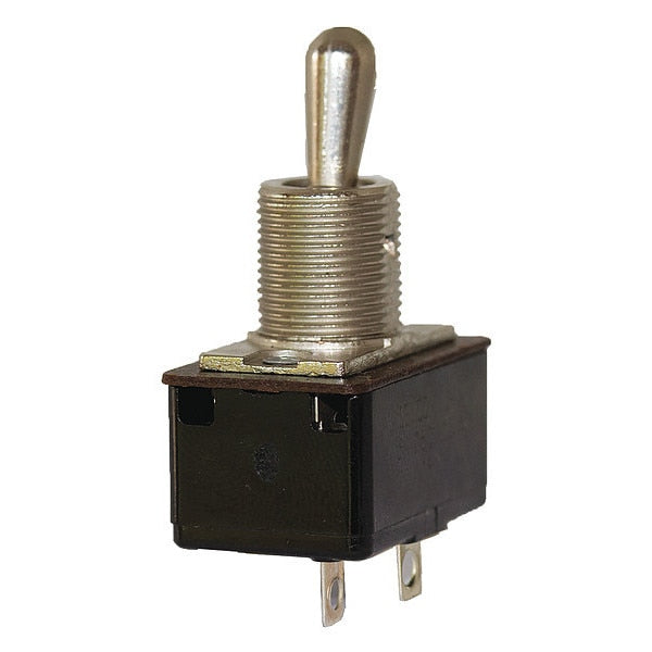Toggle Switch, SPST, 2 Connections, On/Off, 3/4 hp, 10A @ 250V AC, 20A @ 125V AC