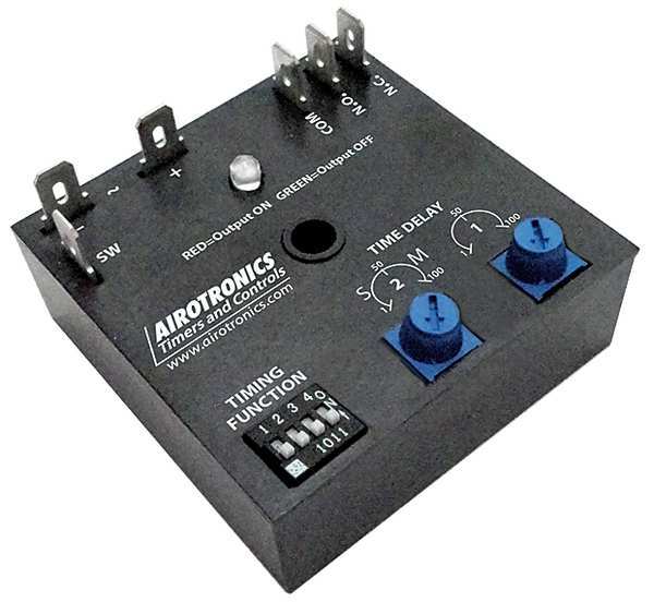 Encapsulated Timer Relay, 10A, Rlay, 120VAC