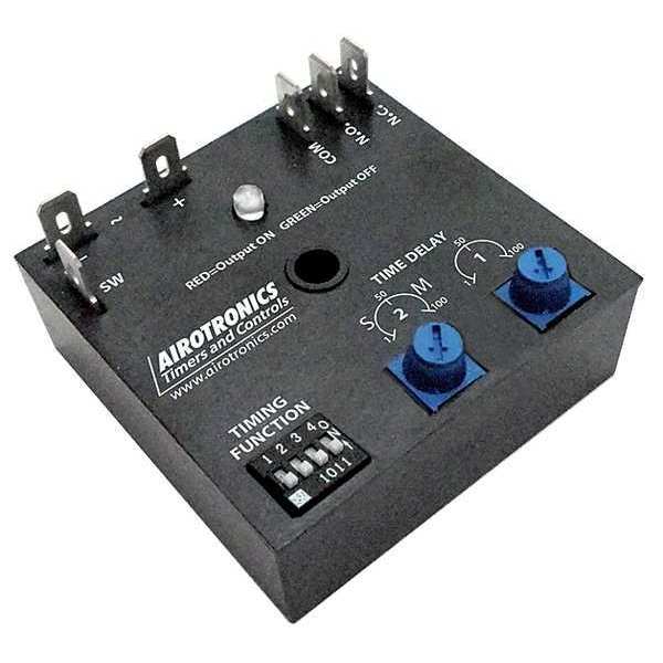 Encapsulated Timer Relay, 10A, Relay, LED