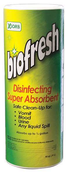 Sorbents, 0.5 gal. Universal Absorbed, White, 9 PK