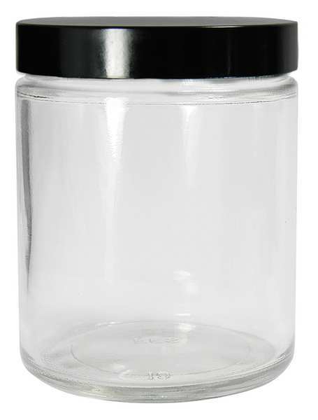 Bottle, Wide, 8 Oz, Straight Sided, PK24