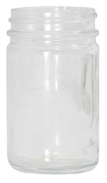 Bottle, Wide, Safety Coated, 2-1/2 Oz, PK180