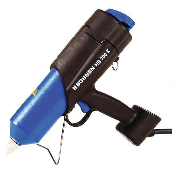 Glue Gun, 12 1/4 in L, 120 V, 600 W, 7 lb/hr