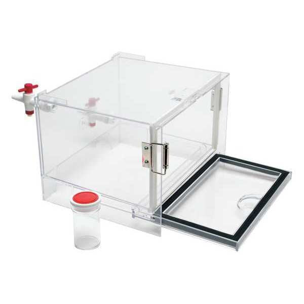 Desiccator Cabinet, Dry-Keeper, w/Gas Port