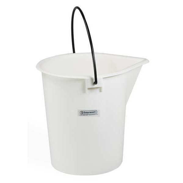 Pail, Heavy-Duty, Polyethylene, 15L