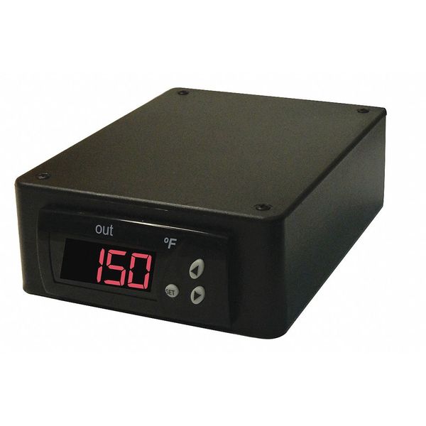Digital Temperature Controller, On/Off, Benchtop, 184-253VAC, Â°F, J-Type