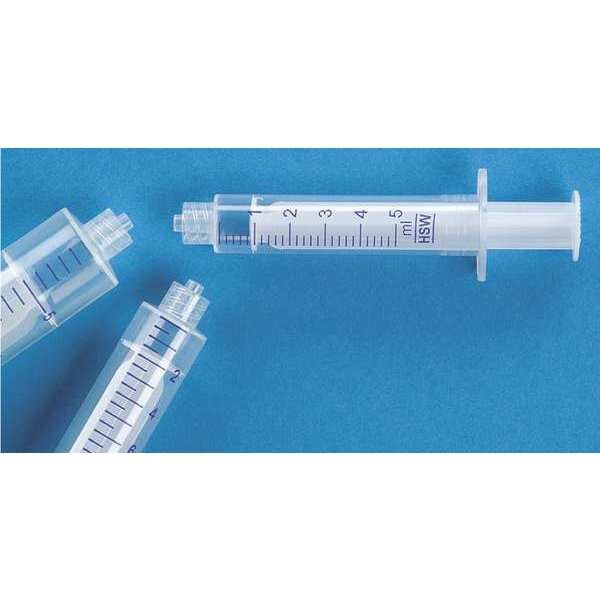 Syringe, 5mL, PK100