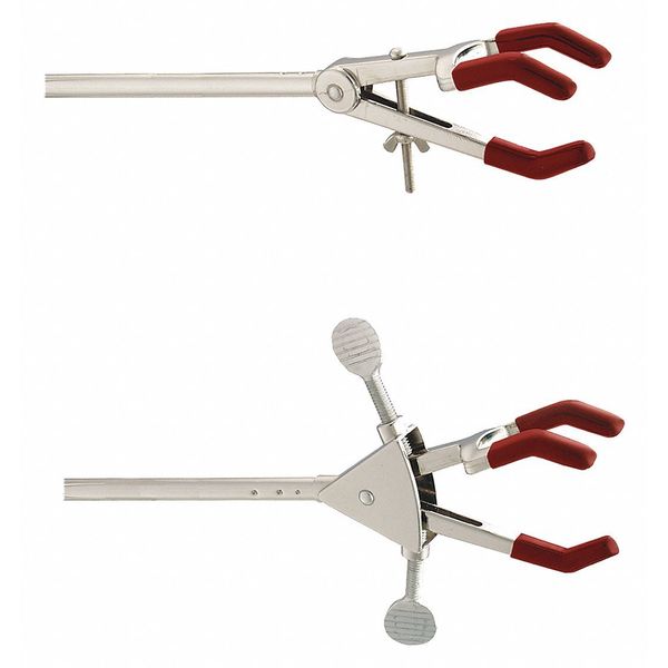 Clamp, 3-Prong, Dual, 10.5 In