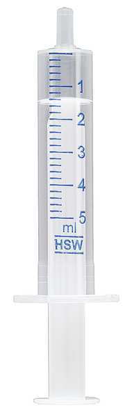 Syringe, 5mL, PK100
