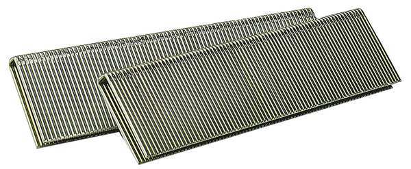 Staples, 18 ga, Narrow Crown, 1-1/2 in Leg L, Steel, 5000 PK
