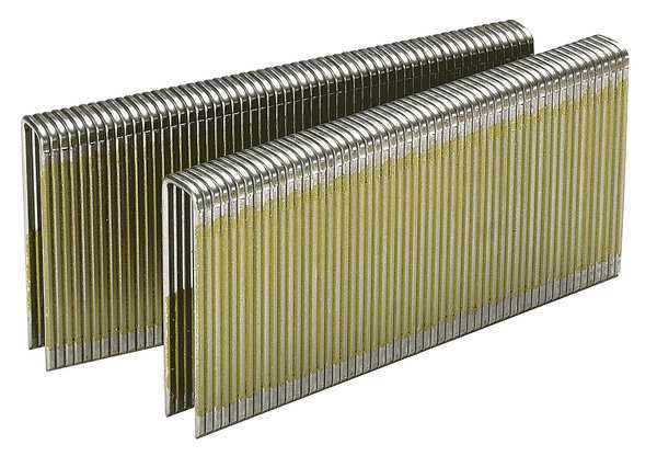 Staples, 16 ga, Standard Crown, 2 in Leg L, Steel, 10000 PK