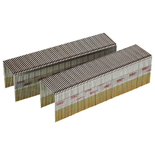 Heavy Duty Staples, 16 ga, Standard Crown, 1-1/4 in Leg L, Steel, 10000 PK